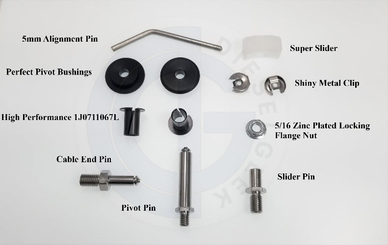 Billet Aluminum Side to Side Reduction Bracket for 2008+ 5-speed cars