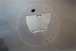 MK4 TDI oil drain cover for Panzer skid plate