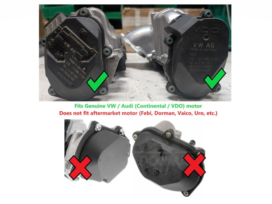 P2015 Code Repair Bracket for Common Rail TDI with Aluminum Manifold