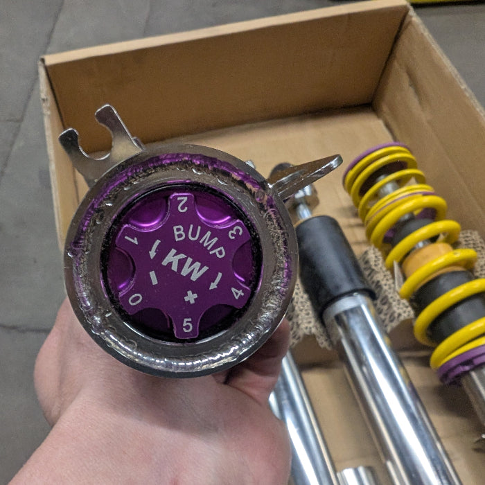 KW Clubsport Coilover Kit for MK1 TT & '04 R32 - 2 Way Adjustable - CLEARANCE