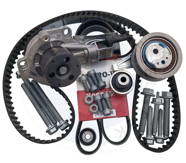 Deluxe Timing Belt Kit for 2015 2016 TDI Golf Jetta Beetle Passat a www.dieselgeek