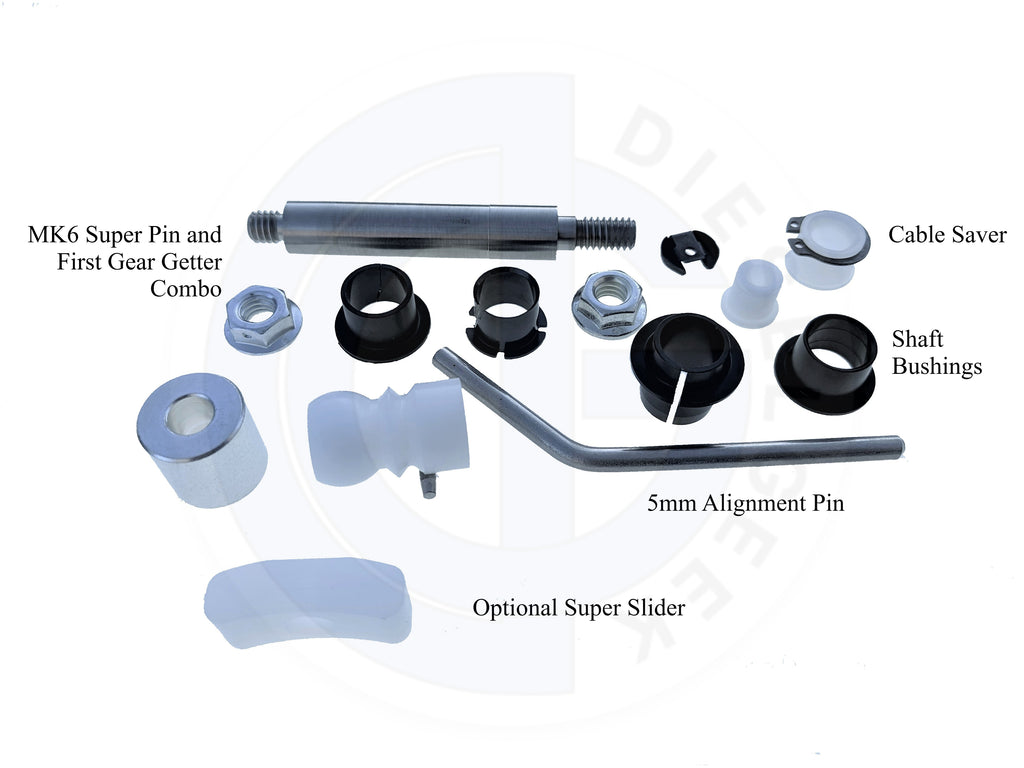 Deluxe Shifter Bushing kit for 2008+ MK5 and Mk6 vehicles www